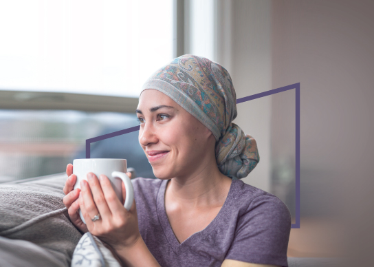 ผู้หญิงที่ซื้อประกันมะเร็งออนไลน์ผ่าน KKP MOBILE